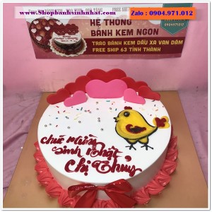 Bánh Sinh Nhật Con Gà Tuổi Dậu - V84